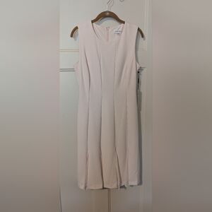 NWT Calvin Klein Sleeveless Midi A Line Dress